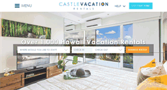 Desktop Screenshot of castlevacationrentals.com